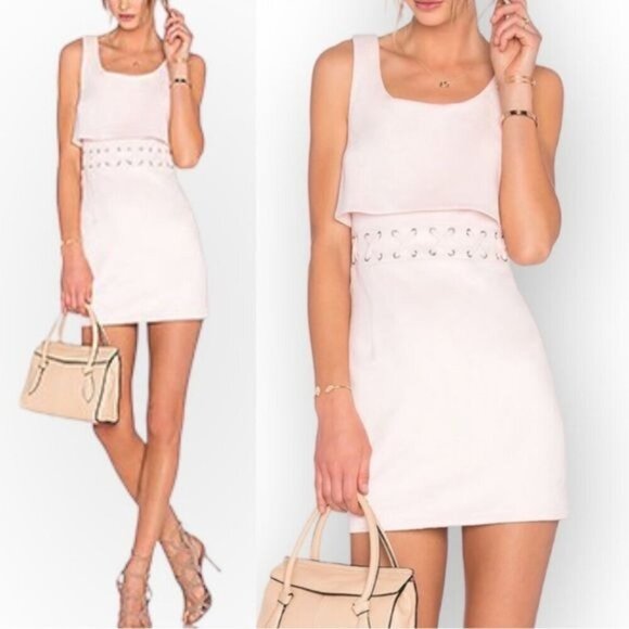 Lovers + Friends Blush Pink Pristine Dress Size S - Picture 1 of 11